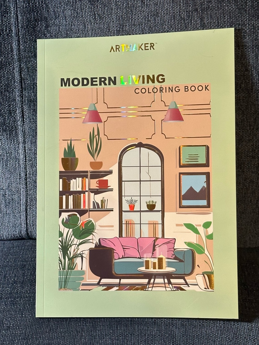 Modern Living Coloring Book